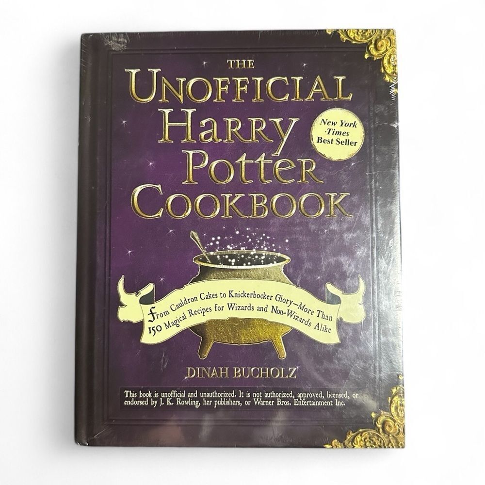 The Unofficial Harry Potter Cookbook Dinah Bucholz Hardcover Sealed 150 Recipes